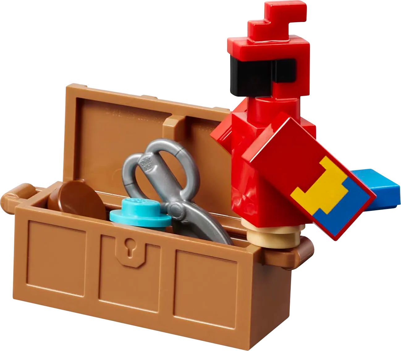 LEGO De papegaaienhuizen 21282 Minecraft