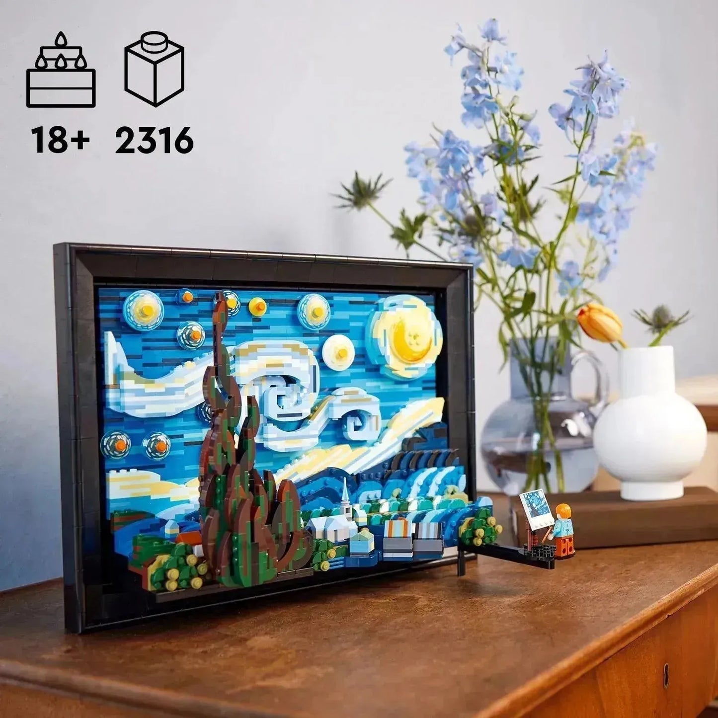 LEGO Vincent van Gogh The Starry Night 21333 Ideas