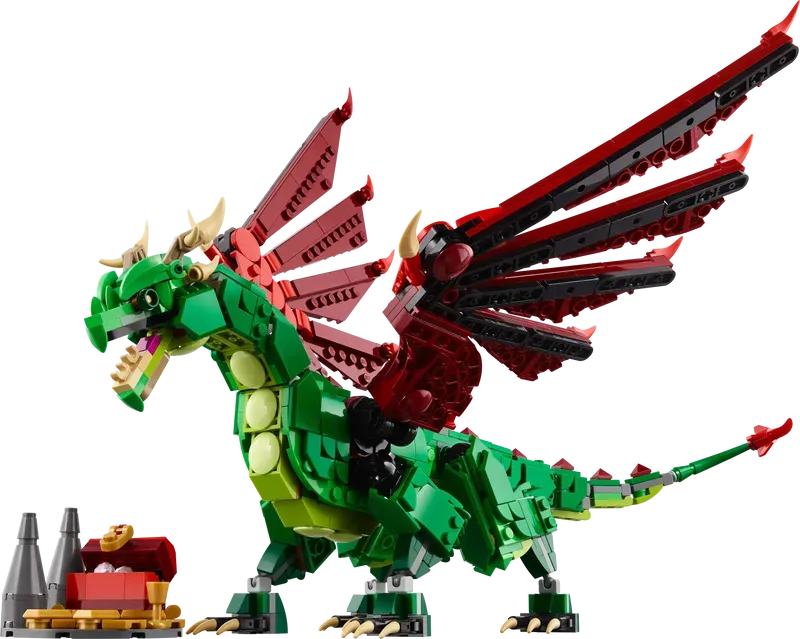 LEGO Middeleeuwse Draak 31161 Creator 3-in-1