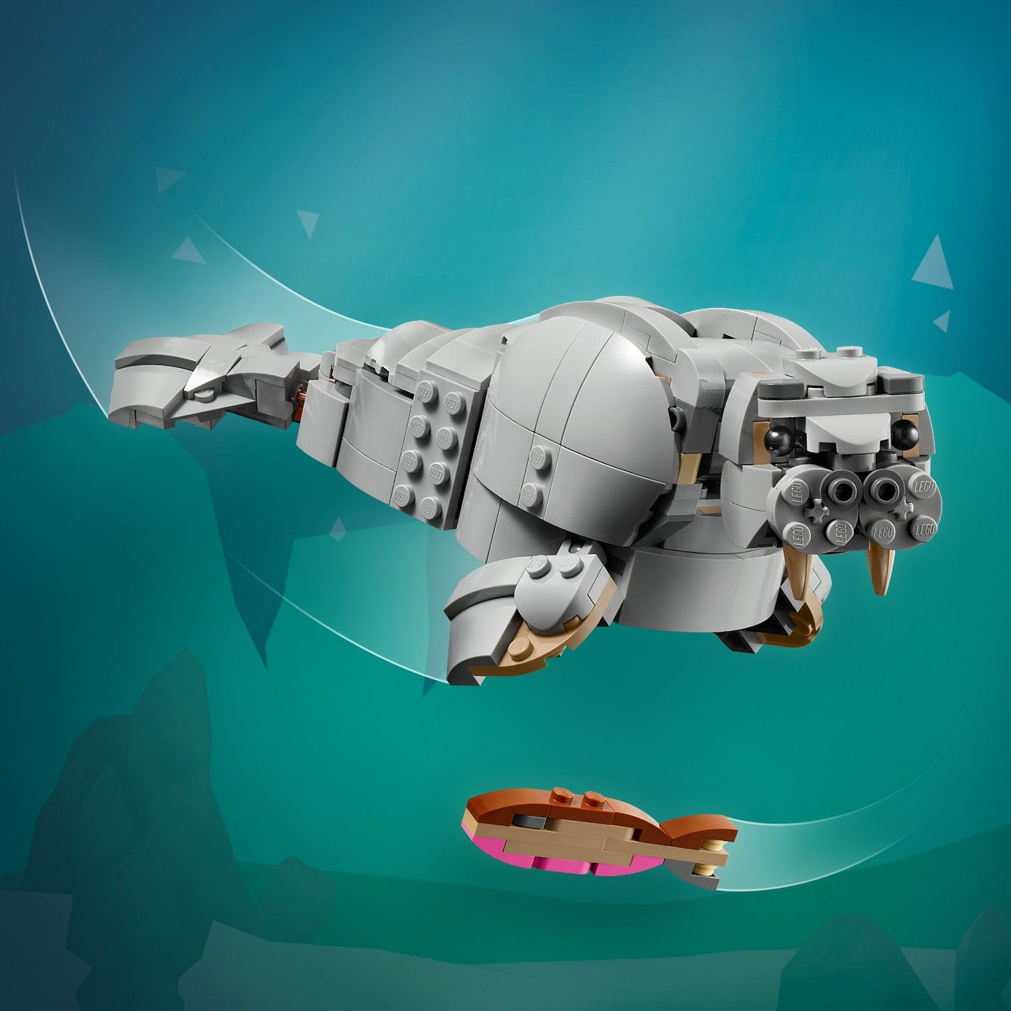 LEGO Wilde dieren: machtige neushoorn met vogels 31171 Creator