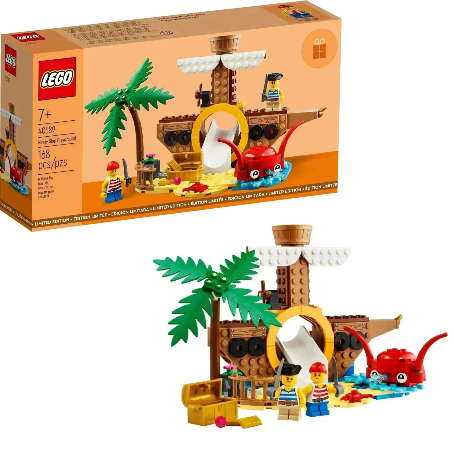 LEGO Piraten schip speelplaats 40589 Creator