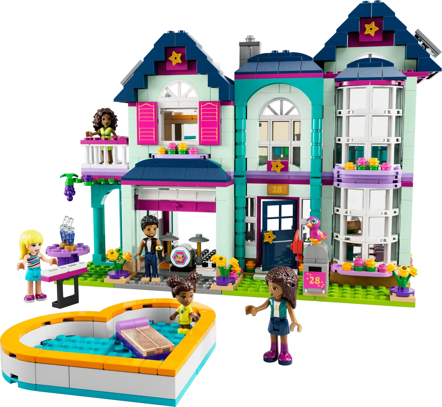 LEGO Andreas Familienhaus 41449 Friends