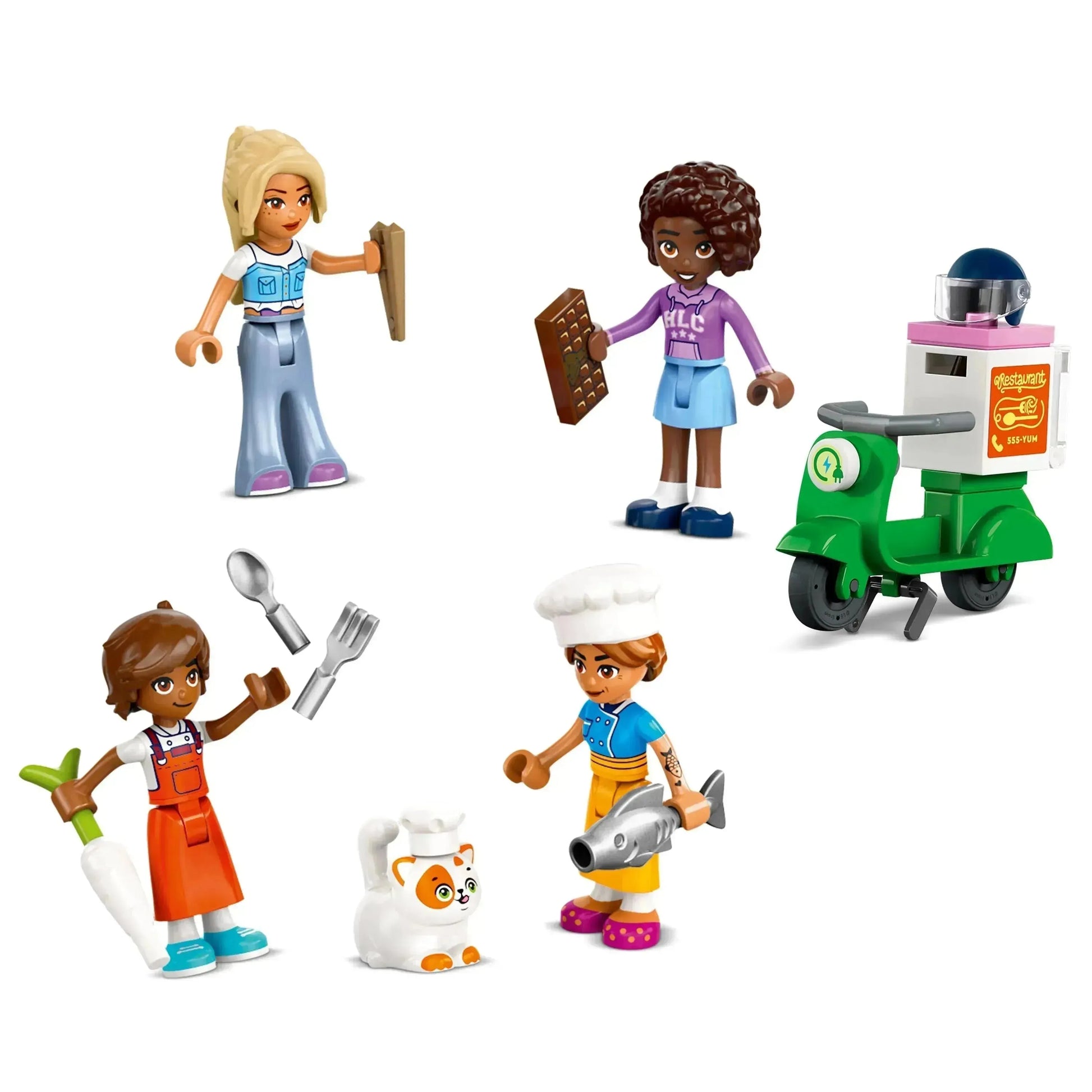 LEGO Kookles in het restaurant 42655 Friends -  - LEGO