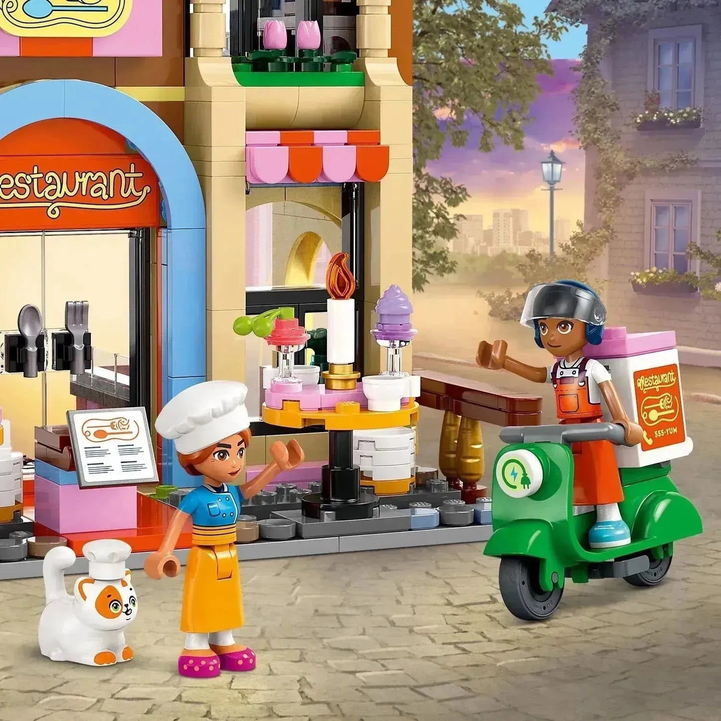 LEGO Kookles in het restaurant 42655 Friends -  - LEGO