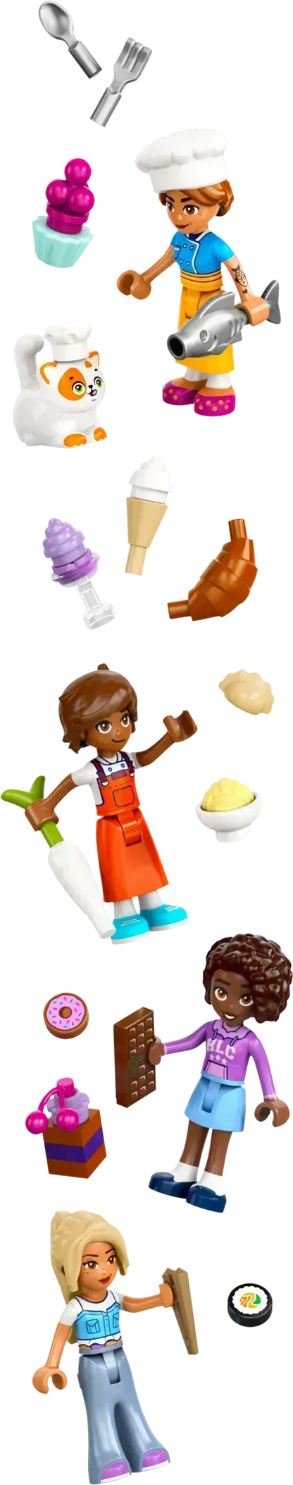 LEGO Kookles in het restaurant 42655 Friends -  - LEGO
