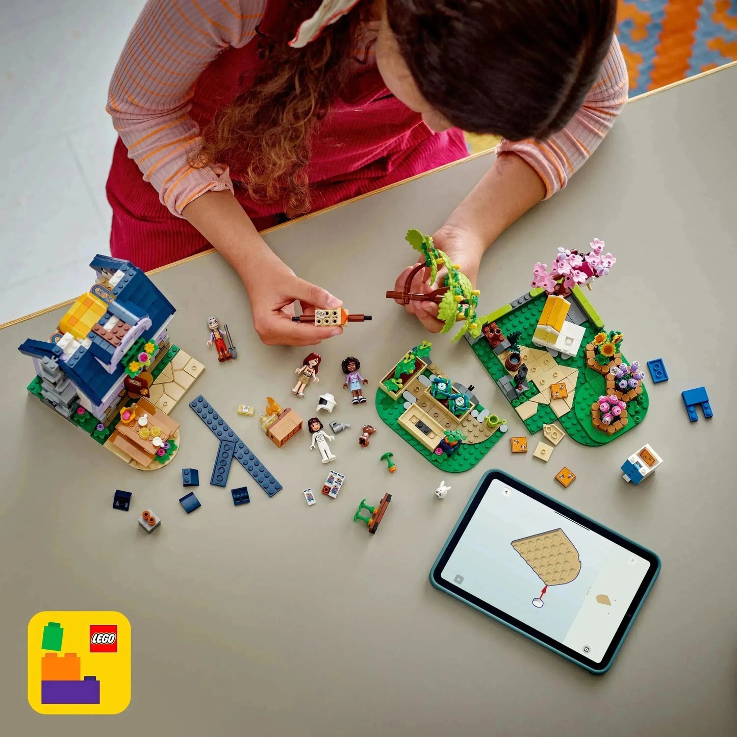 LEGO Imkerhuis en bloemen 42669 Friends