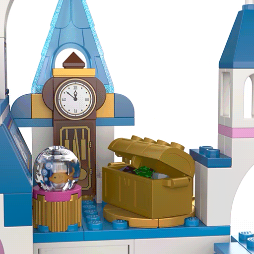 LEGO The Disney Castle of Cinderella and the handsome prince 43206 Disney