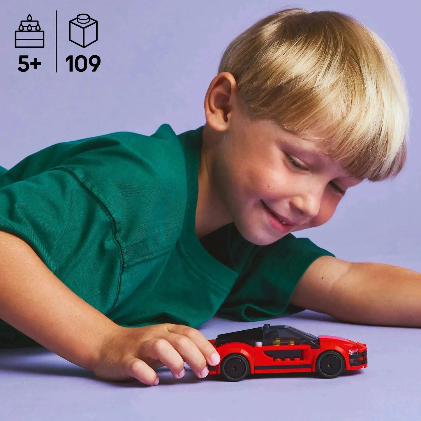 LEGO Rode Sportwagen 60448 City