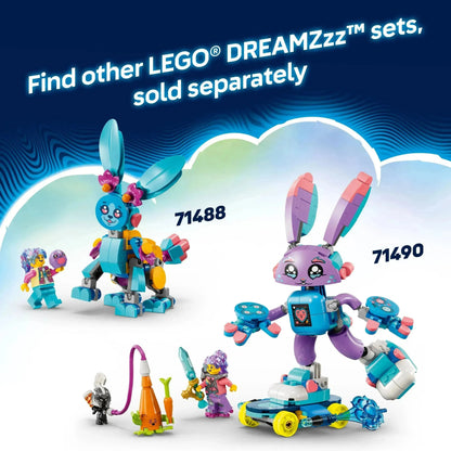 LEGO Izzie and Bunchu Rro the gaming bunny 71490 Dreamzzz