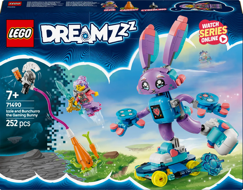 LEGO Izzi en Bunchurro het gamende konijn 71490 Dreamzzz