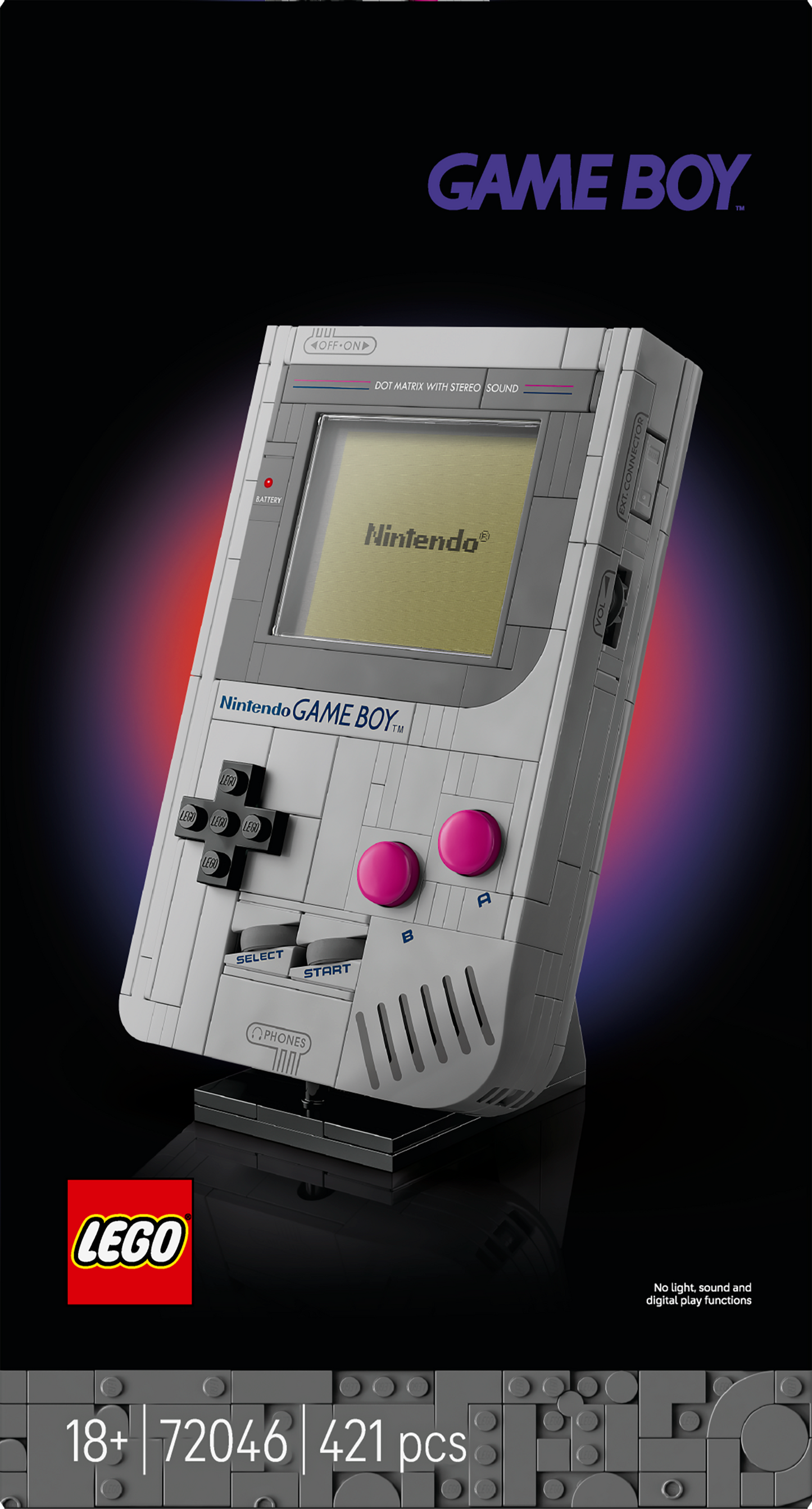 LEGO Nintendo Game Boy™ 72046 Icons (restock januari 2026)