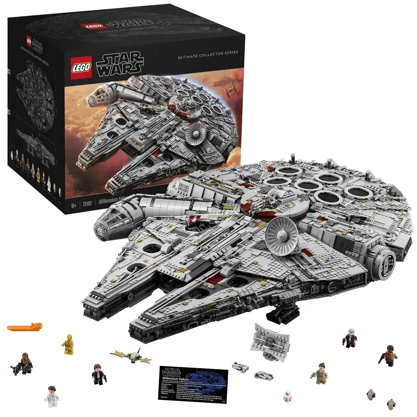 LEGO Lukes Millennium Falcon 75192 Star Wars