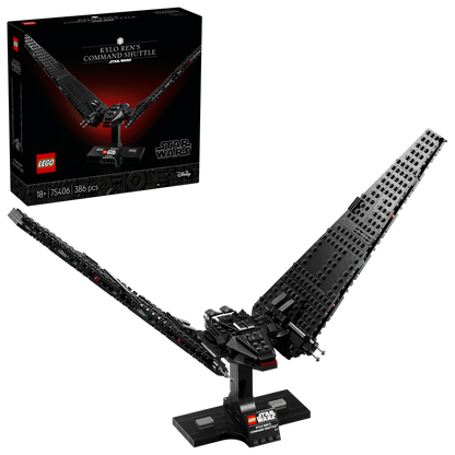 LEGO Kylo Rens Command Shuttle 75406 StarWars