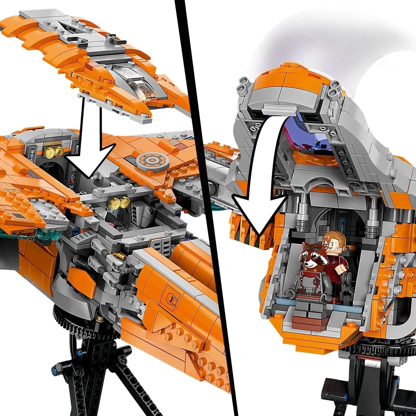 LEGO Das Schiff der Wächter 76193 Superhelden
