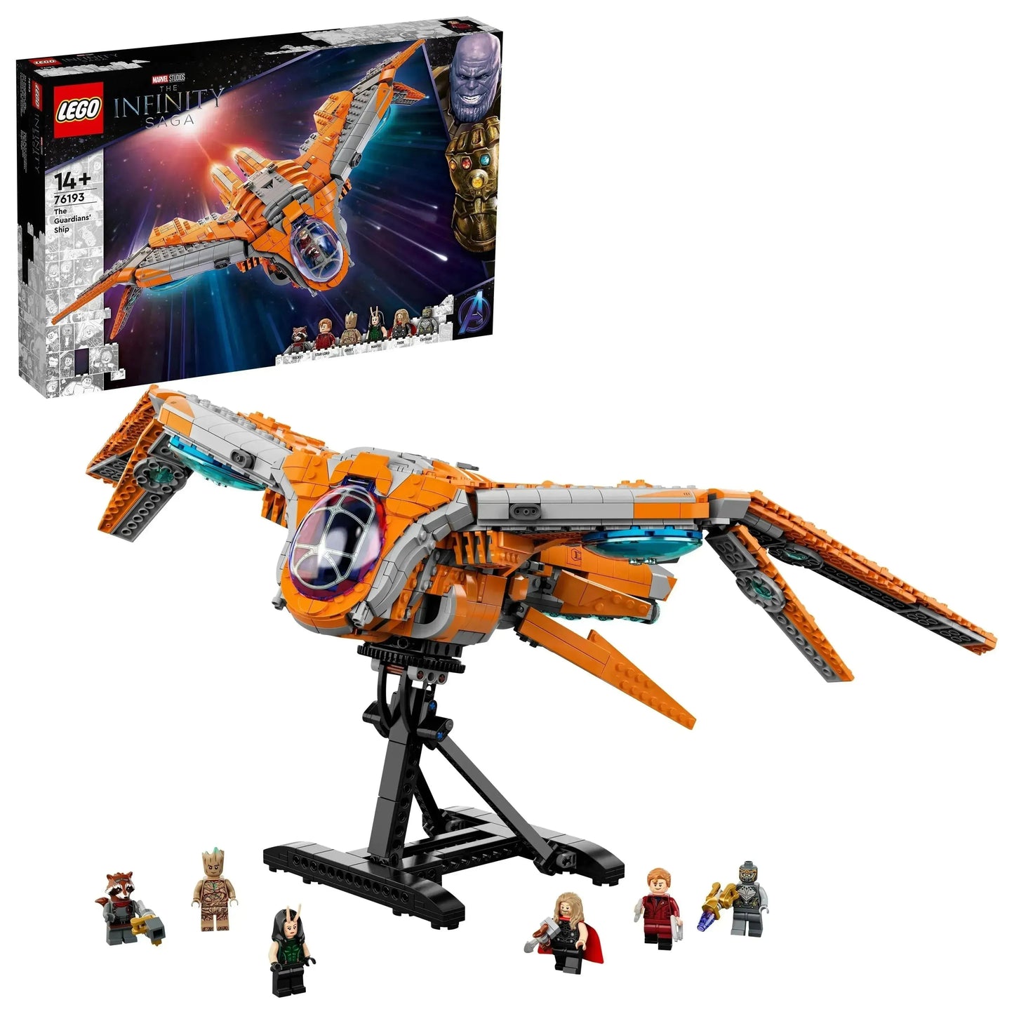 LEGO Das Schiff der Wächter 76193 Superhelden