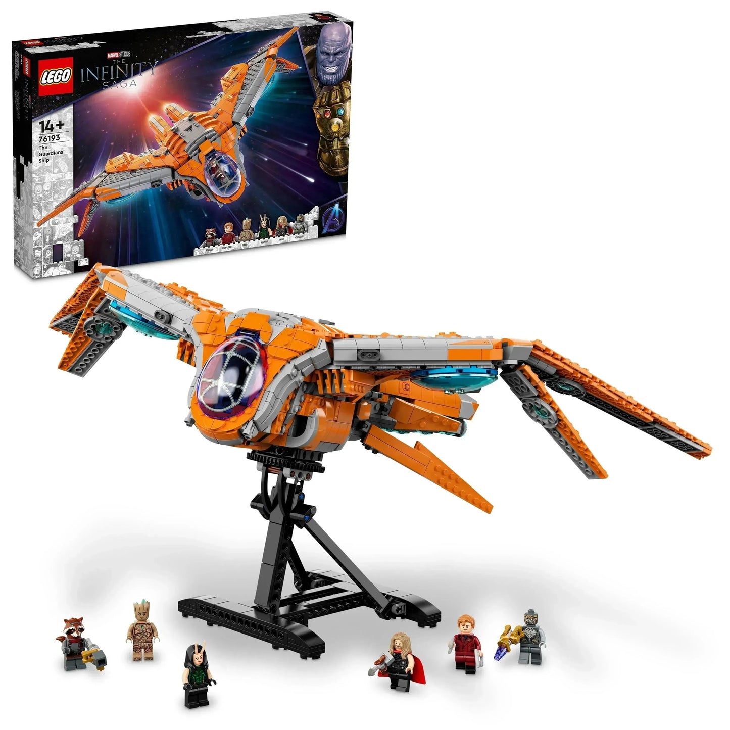 LEGO Das Schiff der Wächter 76193 Superhelden