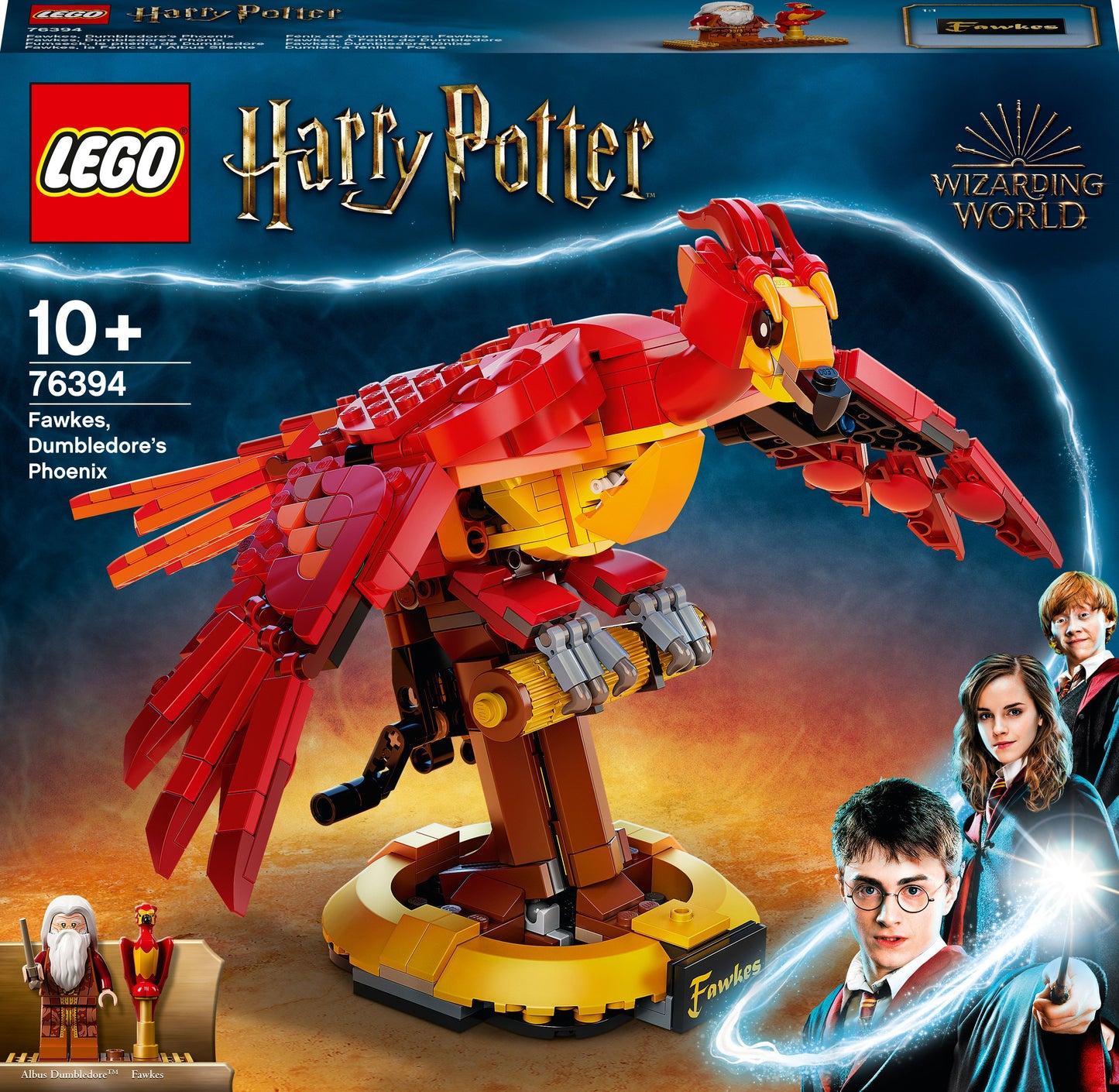 LEGO Fawkes, Dumbledores Phönix 76394 Harry Potter