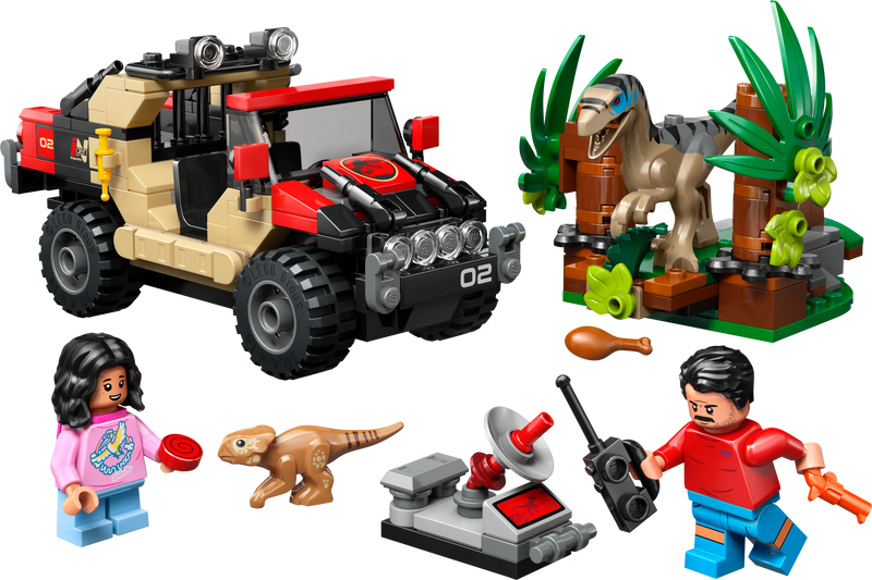 LEGO Raptor Off-Road Ontsnapping 76972 Jurassic World