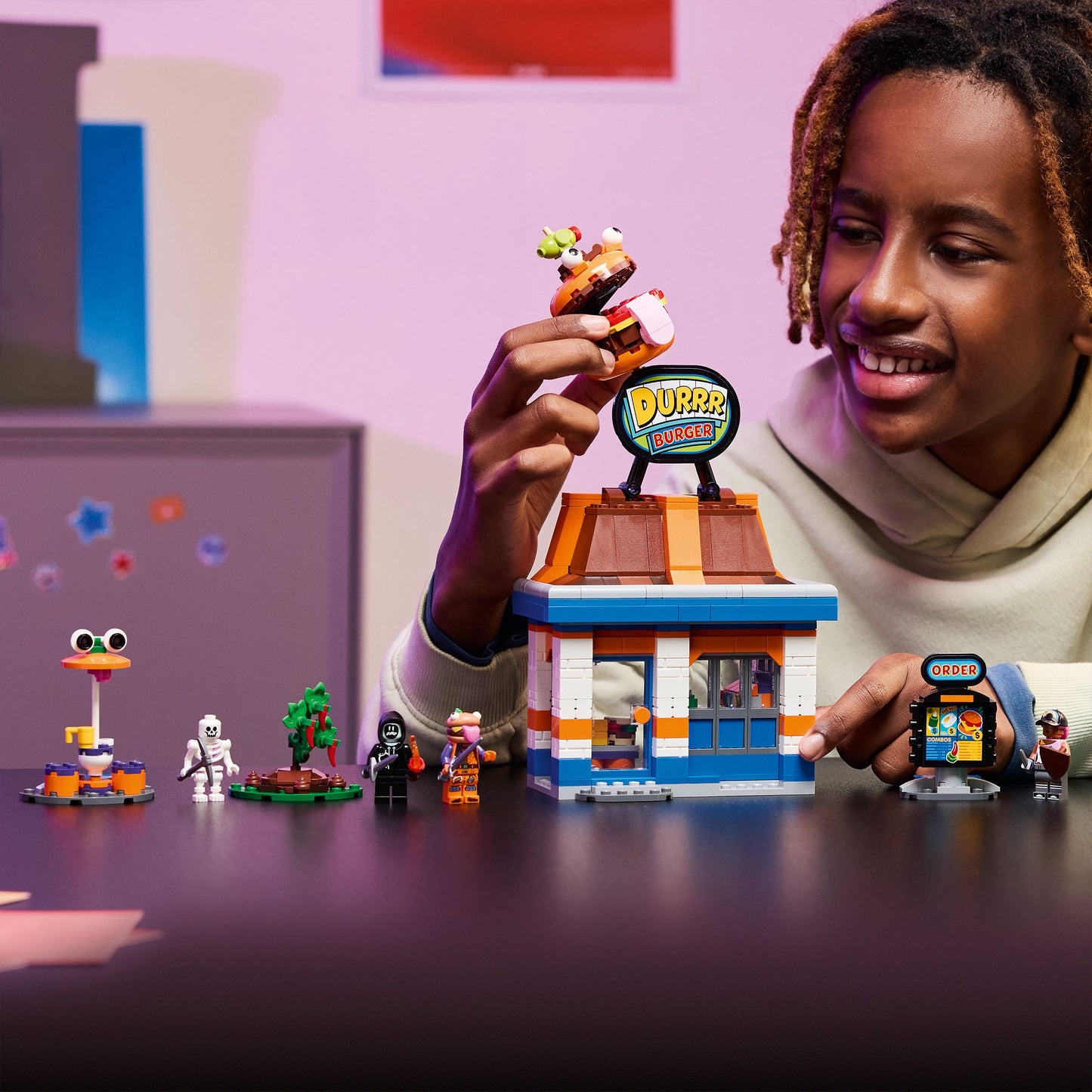 LEGO Durrr Burger Restaurant 77076 Fortnite