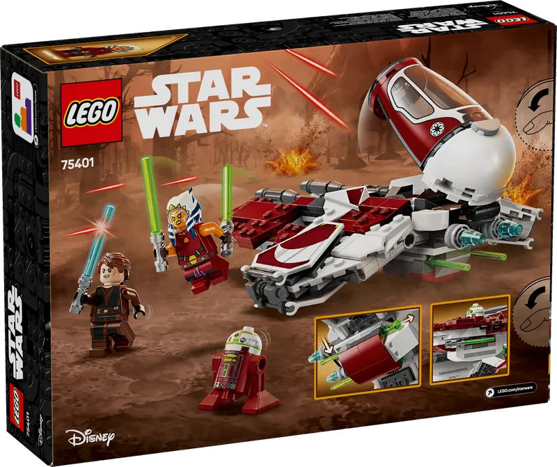 LEGO Ahsoka Tanos Jedi-Abfangjäger 75401 StarWars