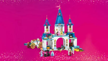 LEGO Assepoesters kasteel en paardenkoets 43275 Disney