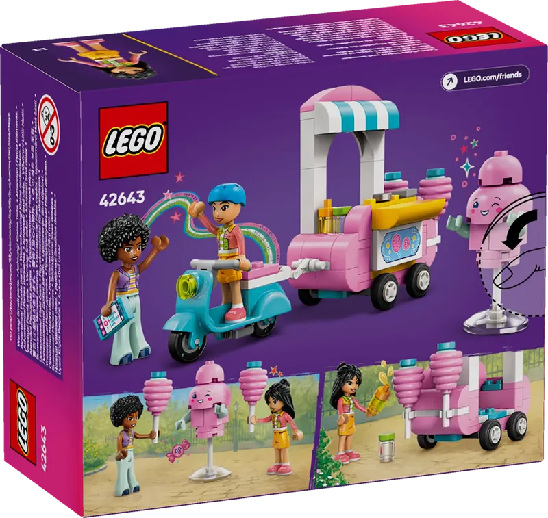 LEGO Cotton Candy & Bone Cars 42643 Friends