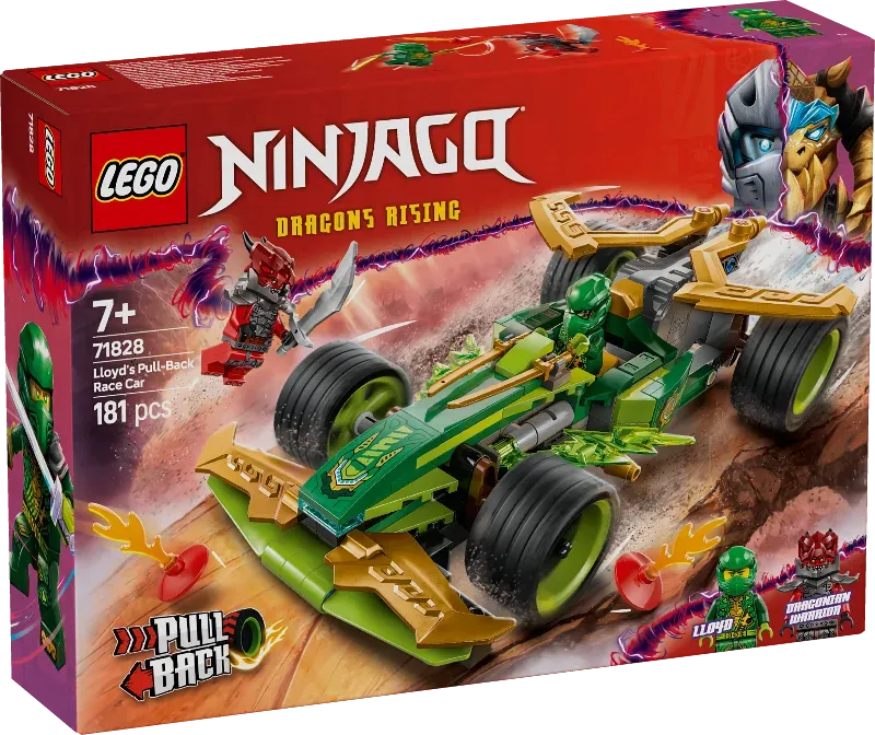 LEGO Lloyds Pull-back racewagen 71828 Ninjago