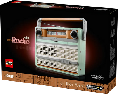 LEGO Retro Radio 10334 Icons (delivery: January 2025)
