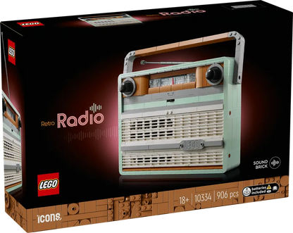 LEGO Retro Radio 10334 Icons (delivery: January 2025)