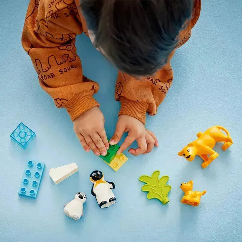 LEGO Wild Animal Families Penguins Lions 10442 DUPLO