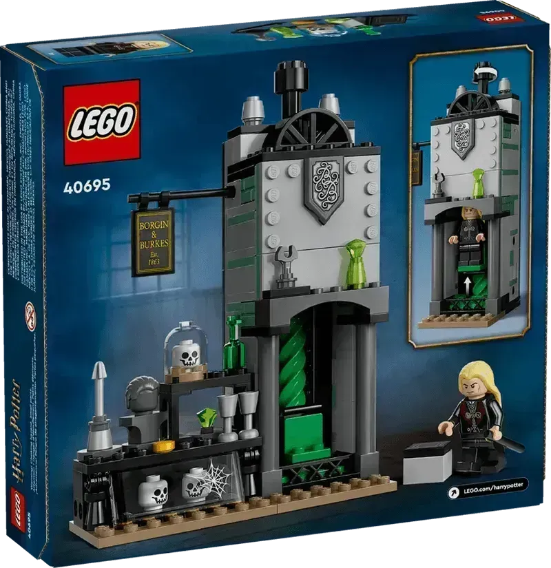 LEGO Odius &amp; Burial: Fireplace Grate 40695 Harry Potter