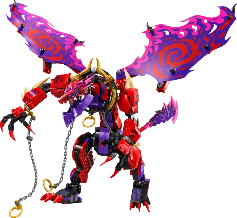 LEGO Bliksemtand Draak van Chaos 71832 Ninjago