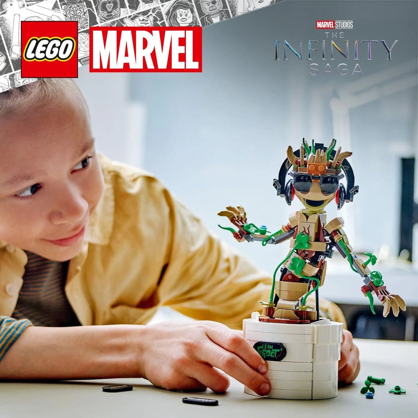 LEGO Dancing Groot 76297 Superheroes SUPERHEROES @ 2TTOYS | Official LEGO shop😊🥰 LEGO €. 44.99