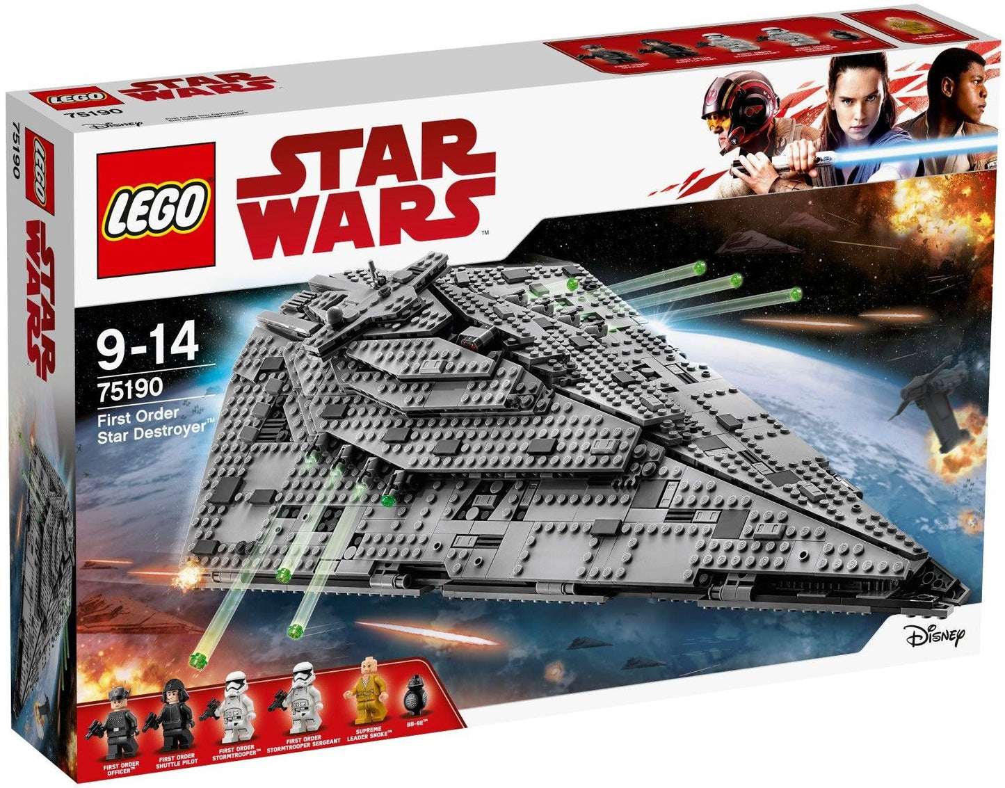 LEGO First Order Star Destroyer 75190 Star Wars - The Last Jedi LEGO Star Wars - The Last Jedi @ 2TTOYS LEGO €. 159.99