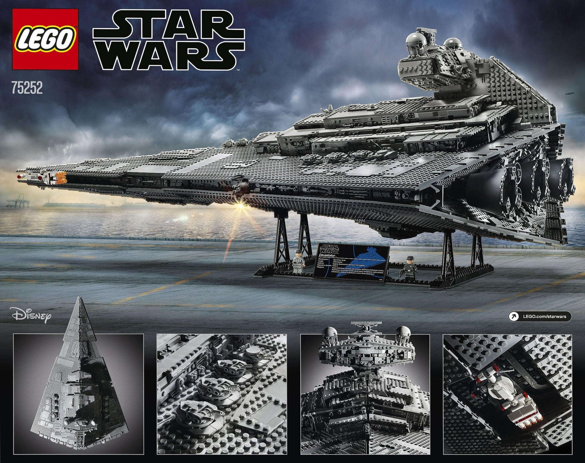 LEGO Imperial Star Destroyer 75252 StarWars UCS LEGO STARWARS @ 2TTOYS LEGO €. 1199.99