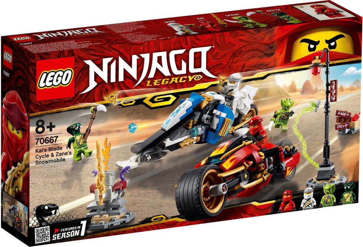 LEGO Kais Feuer-Bike zwaardmotor & Zanes sneeuwscooter 70667 Ninjago LEGO NINJAGO @ 2TTOYS LEGO €. 32.99