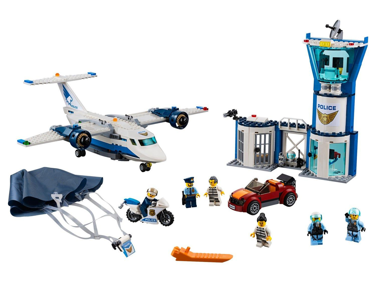 LEGO Lucht politie luchtmachtbasis vliegveld 60210 City LEGO CITY POLITIE @ 2TTOYS LEGO €. 67.49