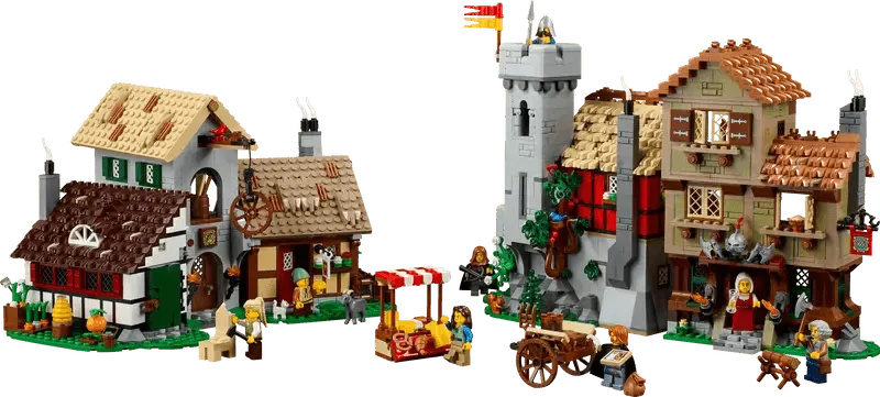LEGO Middeleeuws stadsplein 10332 Icons LEGO ICONS @ 2TTOYS LEGO €. 229.99