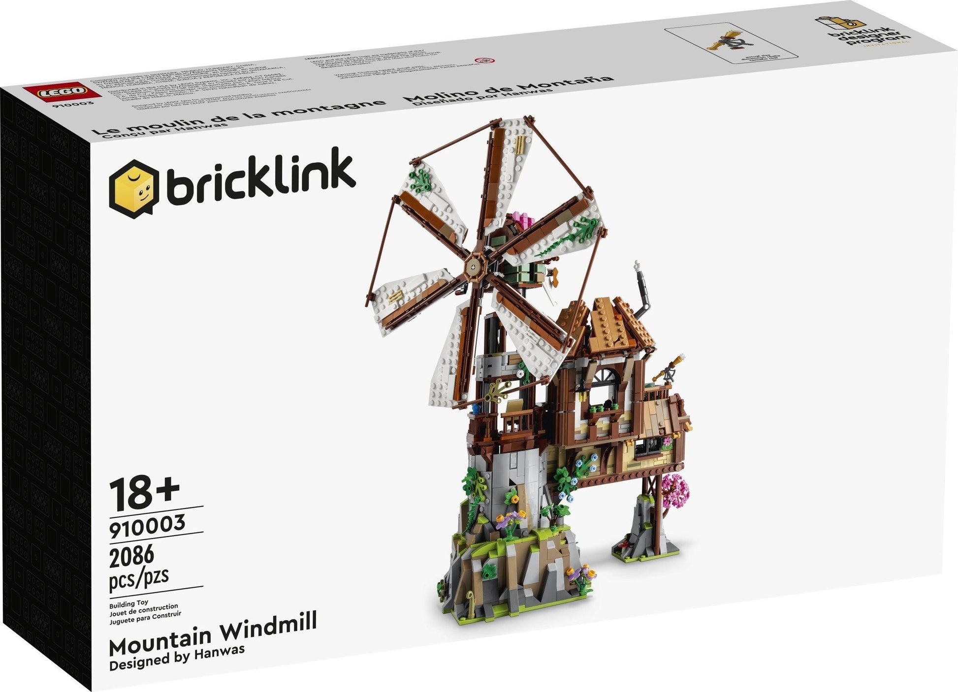LEGO Mountain Windmill 910003 Bricklink LEGO BRICKLINK @ 2TTOYS BRICKLINK €. 219.99