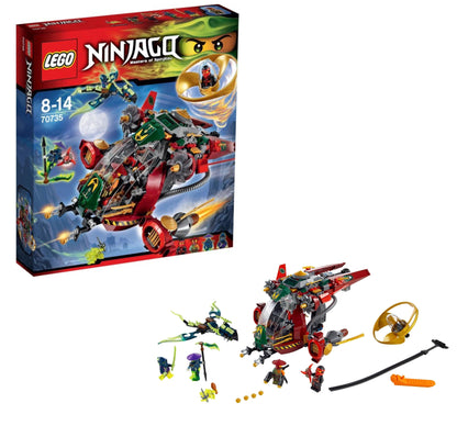 LEGO Ninjago Ronins 2-in-1 R.E.X luchtschip 70735 Ninjago LEGO NINJAGO @ 2TTOYS LEGO €. 39.99