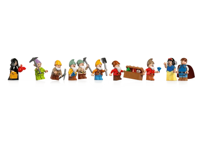 LEGO Snow White and the Seven Dwarfs' Cottage 43242 Disney LEGO DISNEY @ 2TTOYS | Official LEGO shop😊🥰 LEGO €. 219.99