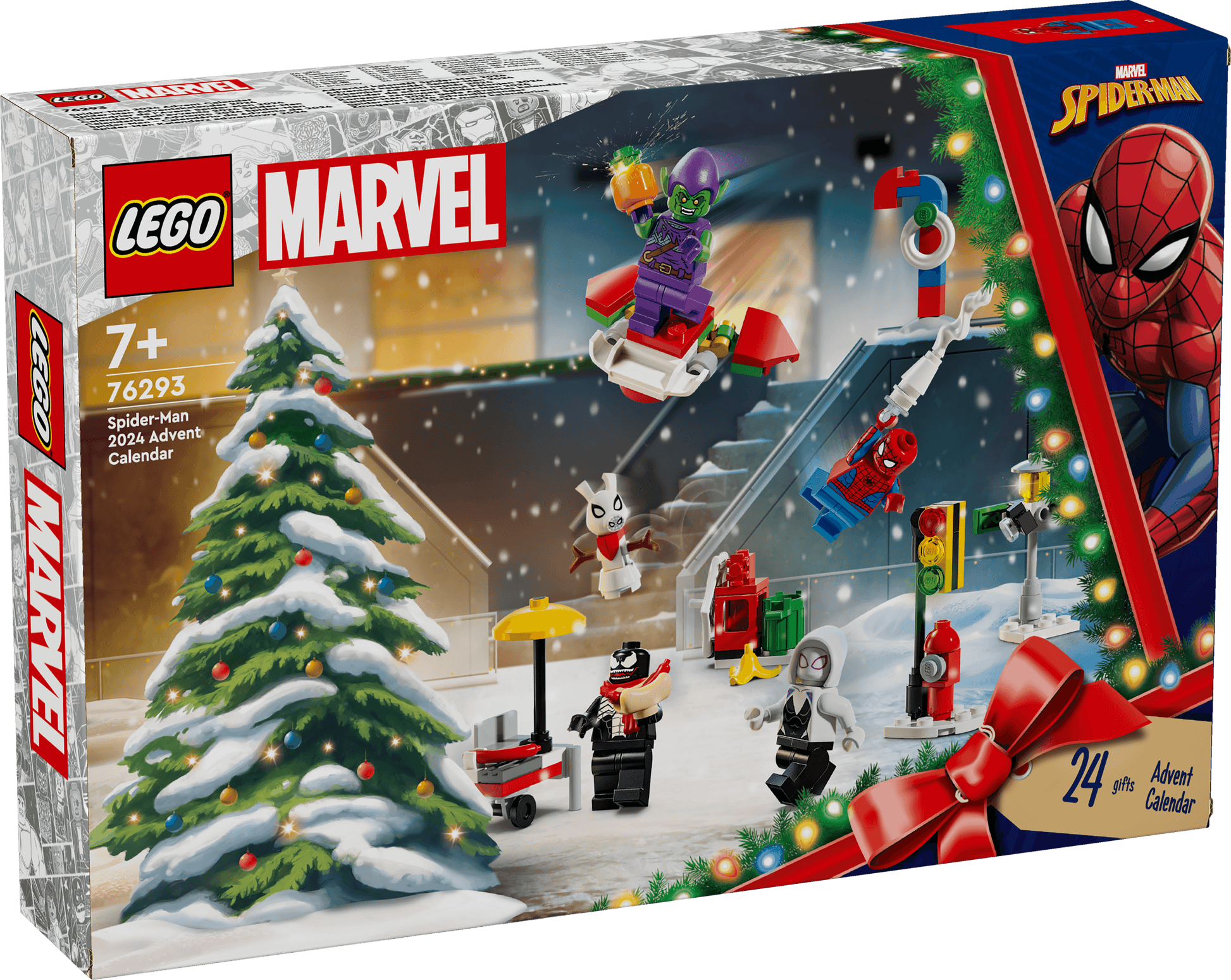 LEGO Spider-Man adventkalender 2024 76293 Superheroes (Pre-Order: verwacht september) SUPERHEROES @ 2TTOYS LEGO €. 29.99