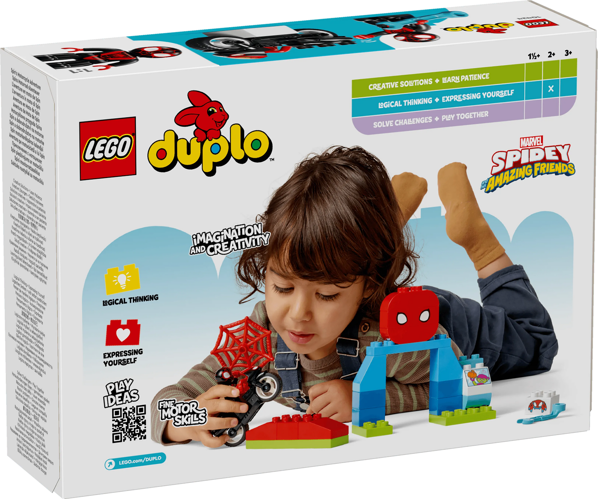 LEGO Spidy's Motorfiets avontuur 10424 Superheroes LEGO DUPLO @ 2TTOYS LEGO €. 16.49