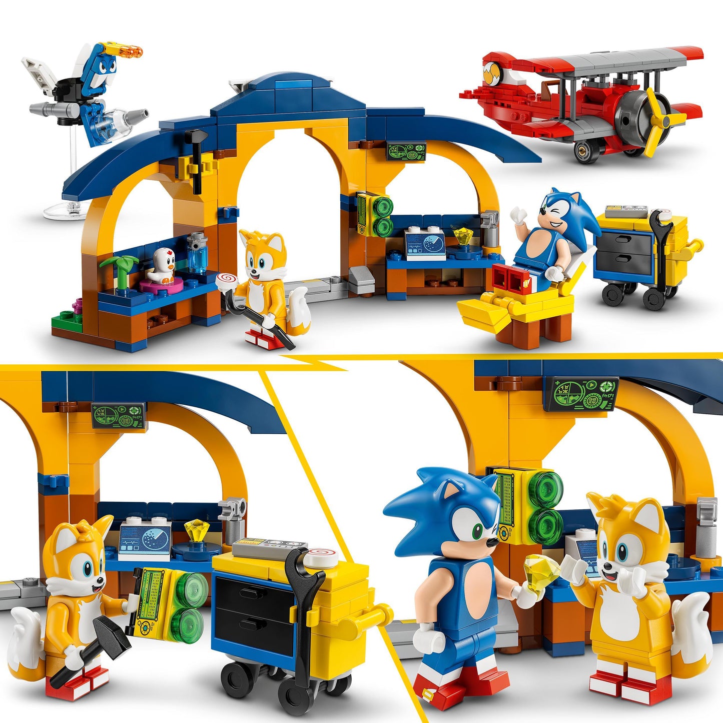 LEGO Tails' tornadovlieger met werkplaats 76991 Sonic LEGO @ 2TTOYS LEGO €. 36.48