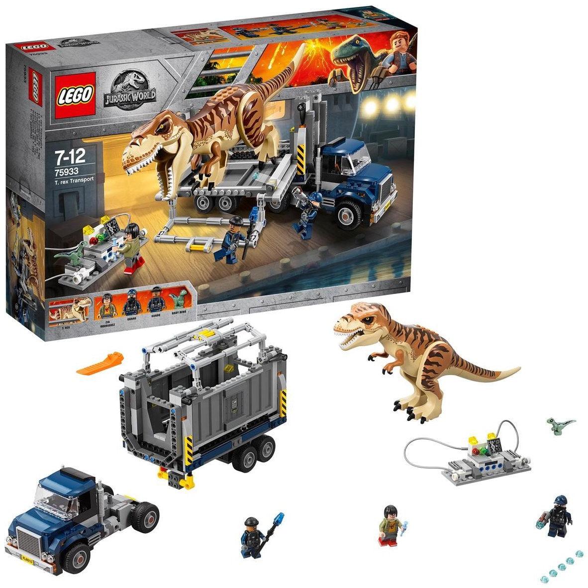 LEGO Transport van de T-Rex 75933 Jurassic World LEGO JURASSIC WORLD @ 2TTOYS LEGO €. 76.99