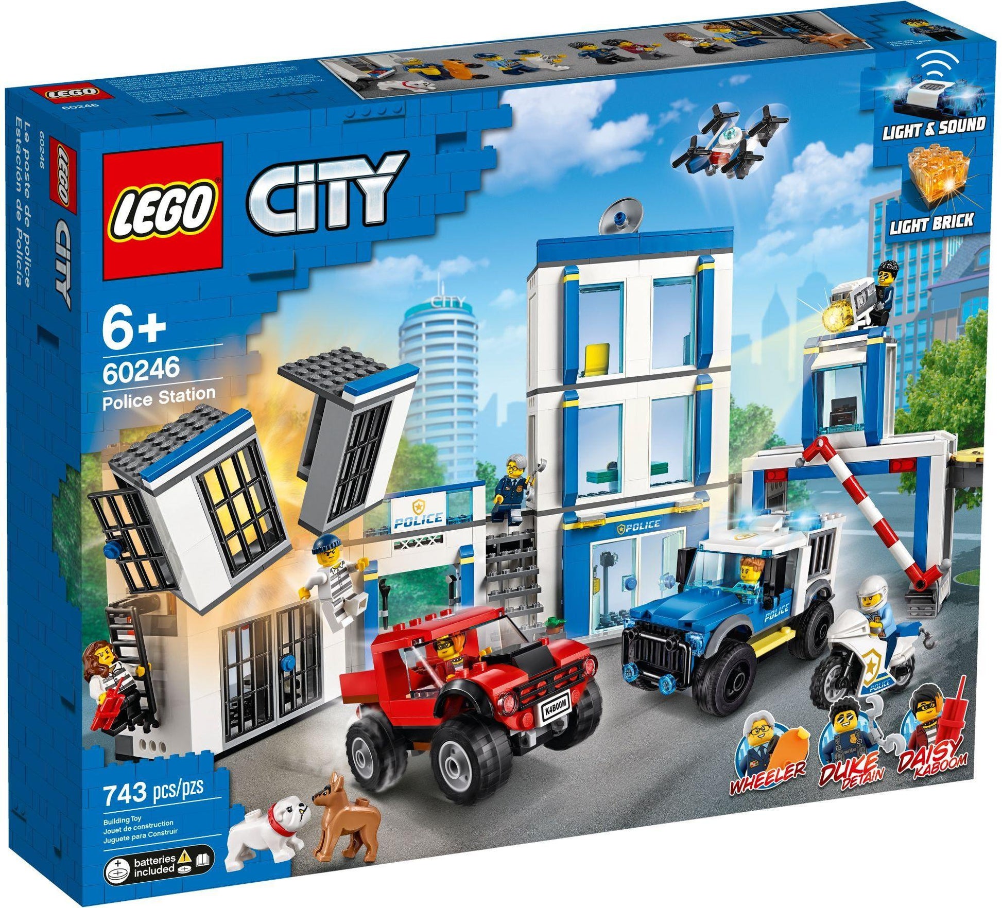 LEGO Uitgebreid Politie bureau 60246 City Politie (USED) LEGO CITY POLITIE @ 2TTOYS LEGO €. 64.99
