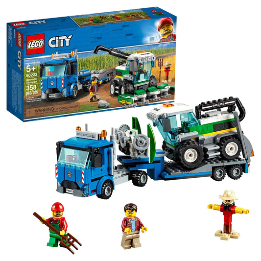 LEGO Vrachtwagen transport van de maaidorser 60223 City Voertuigen LEGO CITY GEWELDIGE VOERTUIGEN @ 2TTOYS LEGO €. 22.49