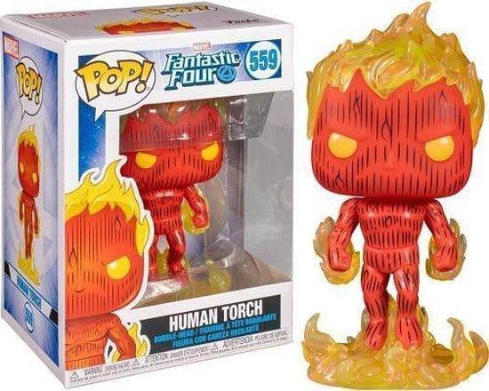 Funko Pop! 559 Fantastic Four Human Torch FUNKO POP FANTASIC FOUR @ 2TTOYS FUNKO POP €. 13.99