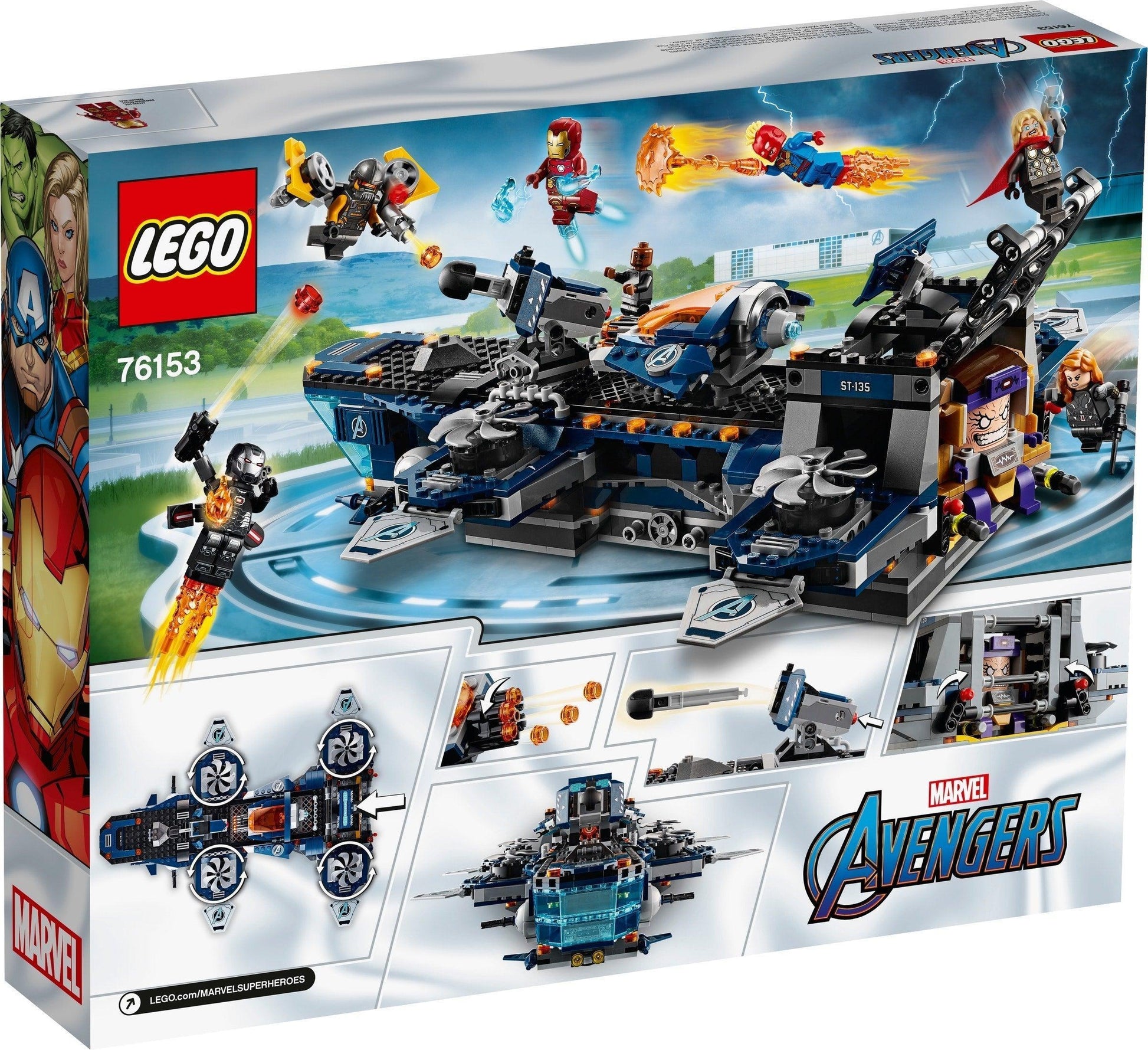 LEGO Avengers Helicarrier 76153 Superheroes (USED) LEGO SUPERHEROES @ 2TTOYS LEGO €. 99.99