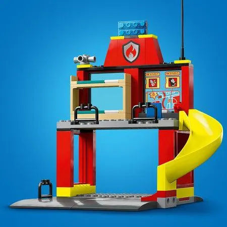 LEGO Brandweerkazerne en brandweerwagen 60375 City LEGO CITY @ 2TTOYS | Official LEGO shop😊🥰 LEGO €. 29.48